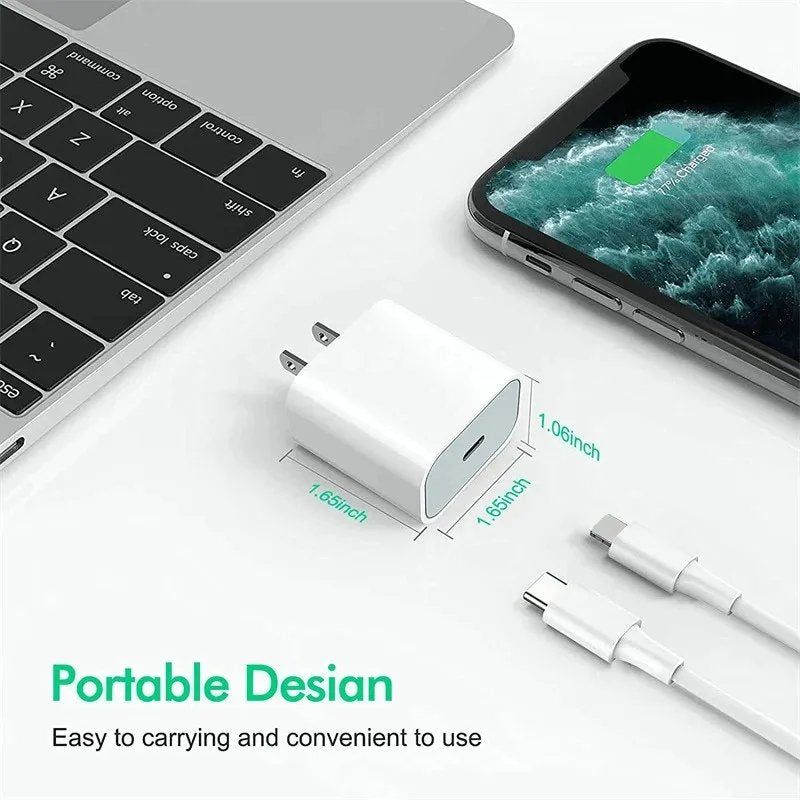 20W USB-C Power Adapter – 2 Pin